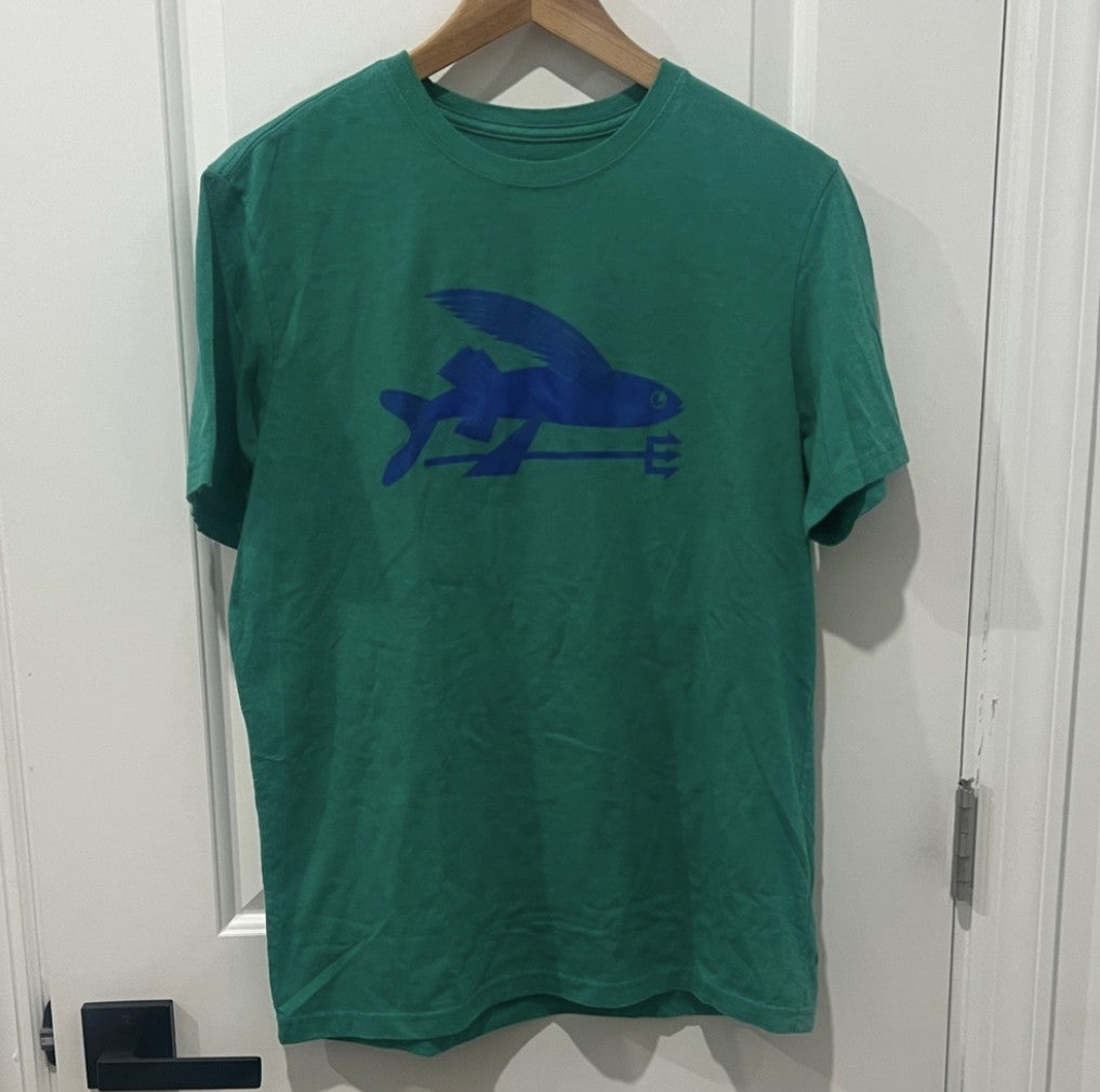 Patagonia‎ Teal Slim Fit T-Shirt